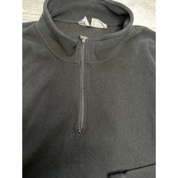 Emily B Activewear Women's 2XL Black Pull On Jacket Half Zipper Fleece - Picture 2 of 3